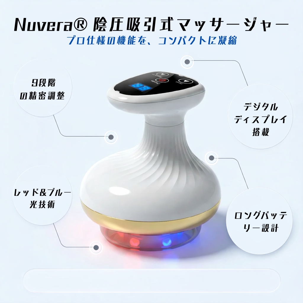 Nuvera 陰圧吸引式マッサージャー